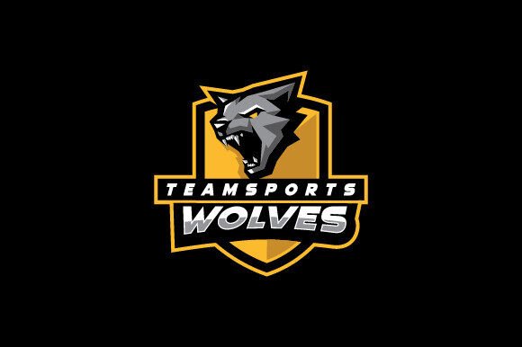 Angry Wolf Sports Logo