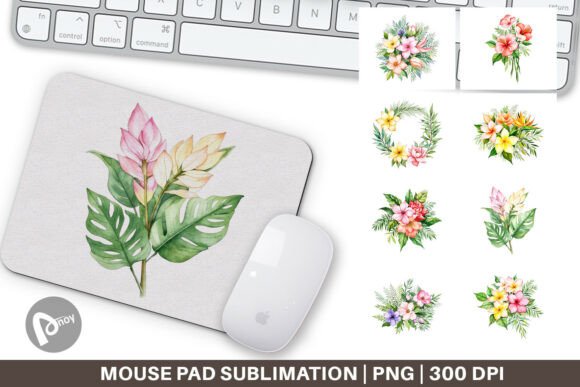 Botanical Bloom: A Unique Touch for Your Digital Workspace