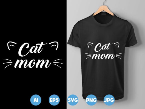 Cat Mom Cat T-Shirt