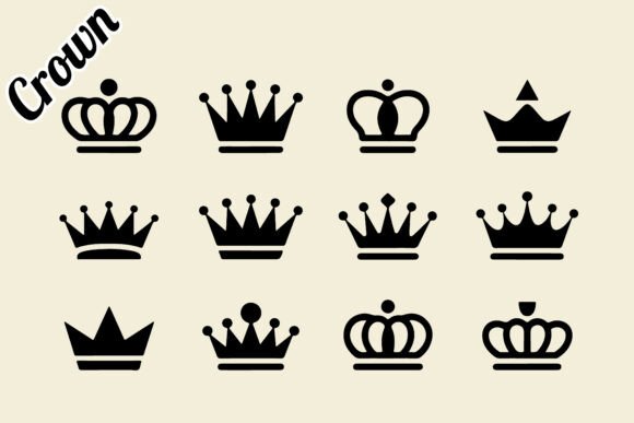 Crown Symbols for Digital Projects