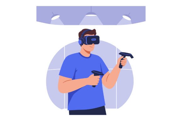 Man Using Virtual Reality Headset and Co: A Guide to Understanding Its Role in Immersive Gaming