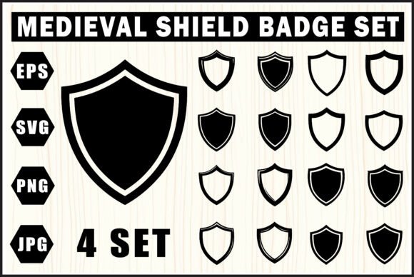 Medieval Shield Badge Pack: A Strategic Tool for Creative and Business Applications