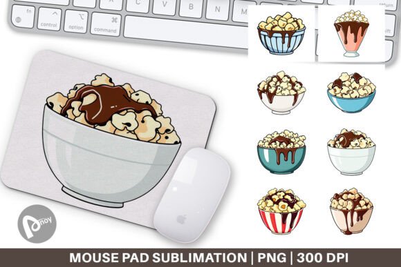 Mouse Pad Chocolate Popcorn: A Unique Touch for Your Work or Gaming Space