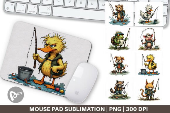 Mouse Pad Fishing Grumps: A Unique Blend of Function and Style