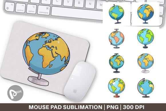 Mouse Pad Globe: A Creative and Functional Addition to Your Workspace