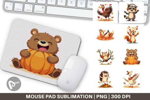 Mouse Pad Groovy Fall Critters: A Strategic Tool for Productivity and Creativity