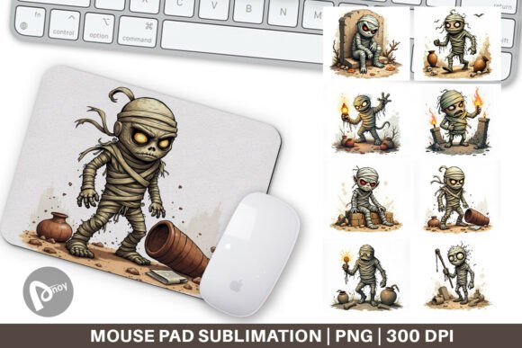 Mouse Pad Grumpy Mummy: A Stylish and Functional Addition to Your Workspace