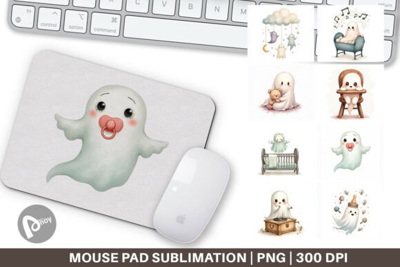 Mouse Pad Haunted Nursery Ghosts: A Unique Way to Elevate Your Workspace