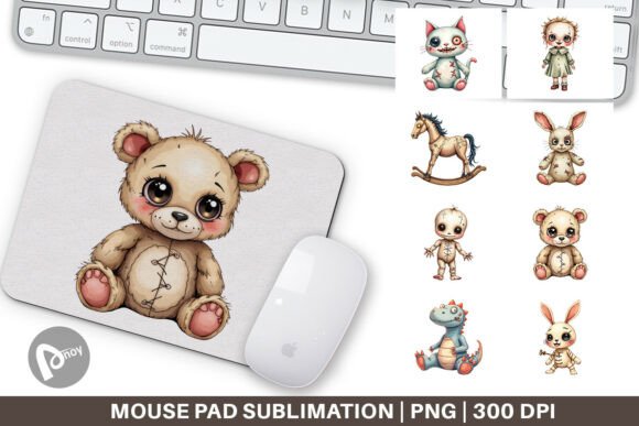 Mouse Pad Haunted Toy Squad: A Creative Tool for Productivity and Style