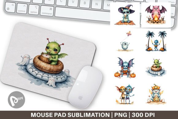 Mouse Pad Summer Break Monsters: A Creative Upgrade for Your Workspace
