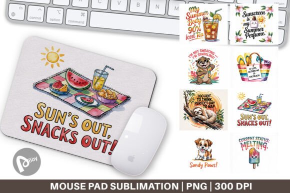 Mouse Pad Summer Quote