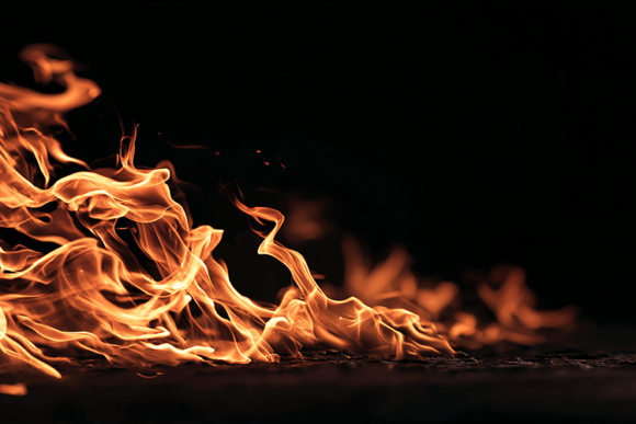 Realistic Fire Flames Texture Design: A Versatile Creative Tool