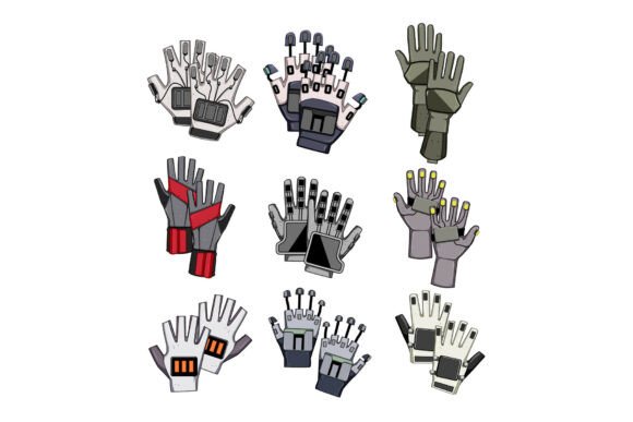 Vr Gloves Set Cartoon: A Unique Approach to Immersive Gaming